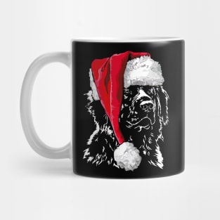 Funny Leonberger Santa Christmas dog mom Mug